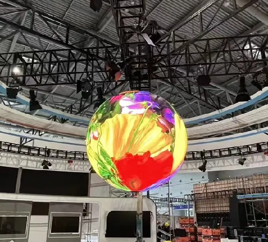 Indoor P2.5 Spherical LED Video Panel Planetarium Sphere Customized Led Thin Flexible Modules Screen Ball/Round Led Display