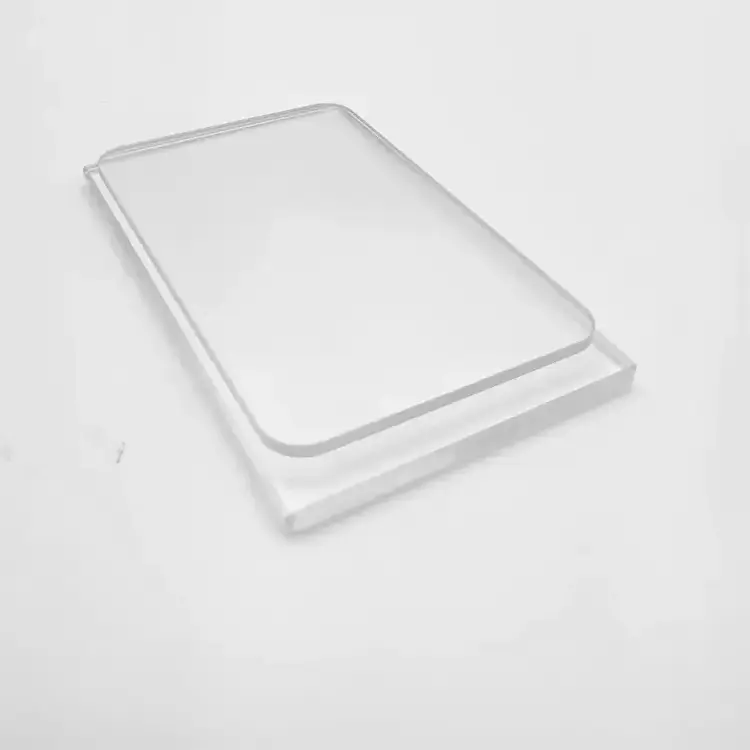 High Purity Polished Quartz Crystal Plate Sheet