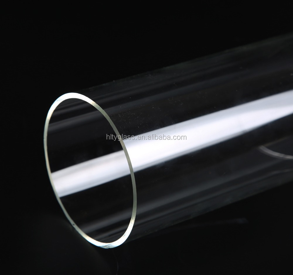 high quality Large diameter borosilicate glass tube from china