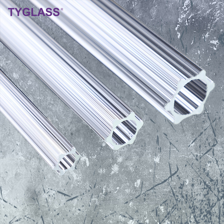 Hot Selling Fire Polishing Borosilicate Quartz Glass Tube Clear Customized Size Glass Tube