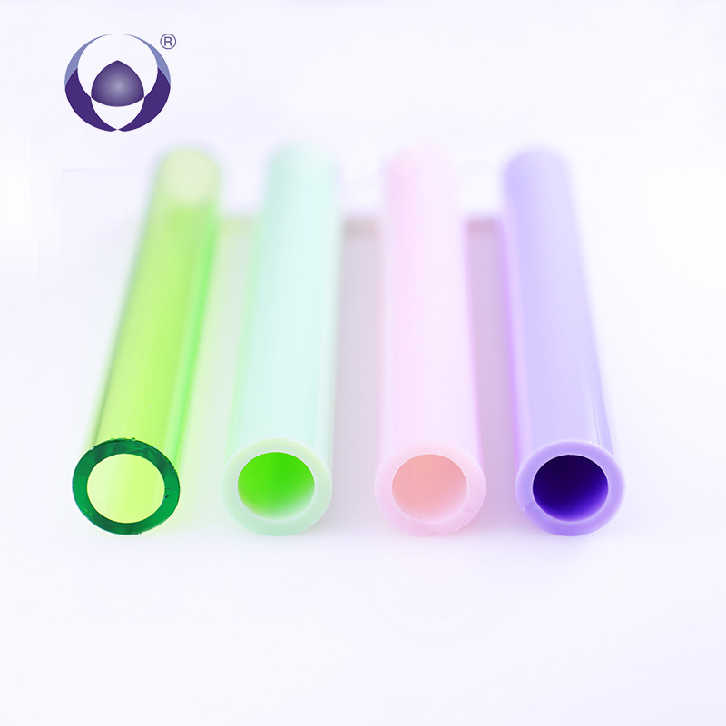 lead-free glass tube Wholesale high quality high borosilicate colored glass tubing pipes