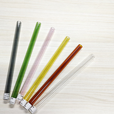 Colored Borosilicate Glass Tube Heat-Resisting High Transparency Clear Glass Tube Pipes Custom Multi Size Glass Tube Free Sample