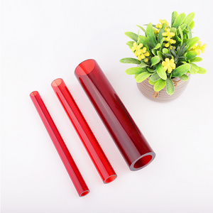 High borosilicate 3.3 glass tube with various thickness and diameter color cigarette glass tubing pipe