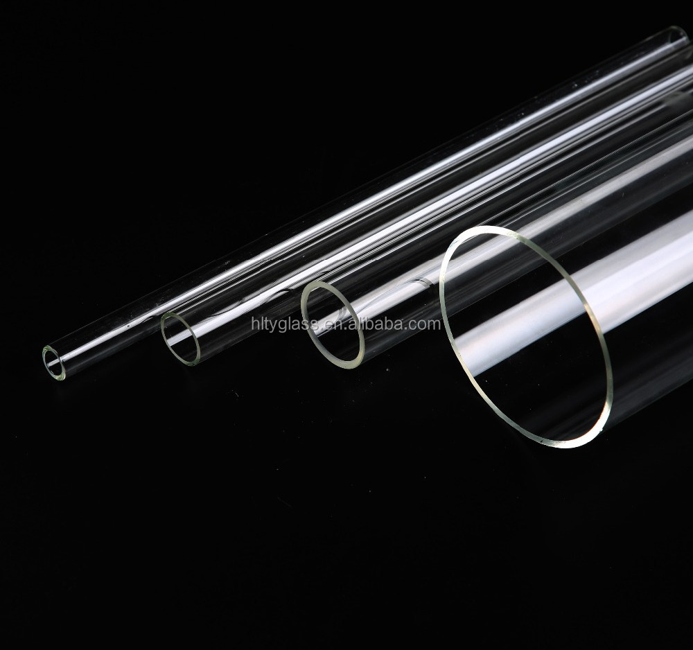 high quality Large diameter borosilicate glass tube from china