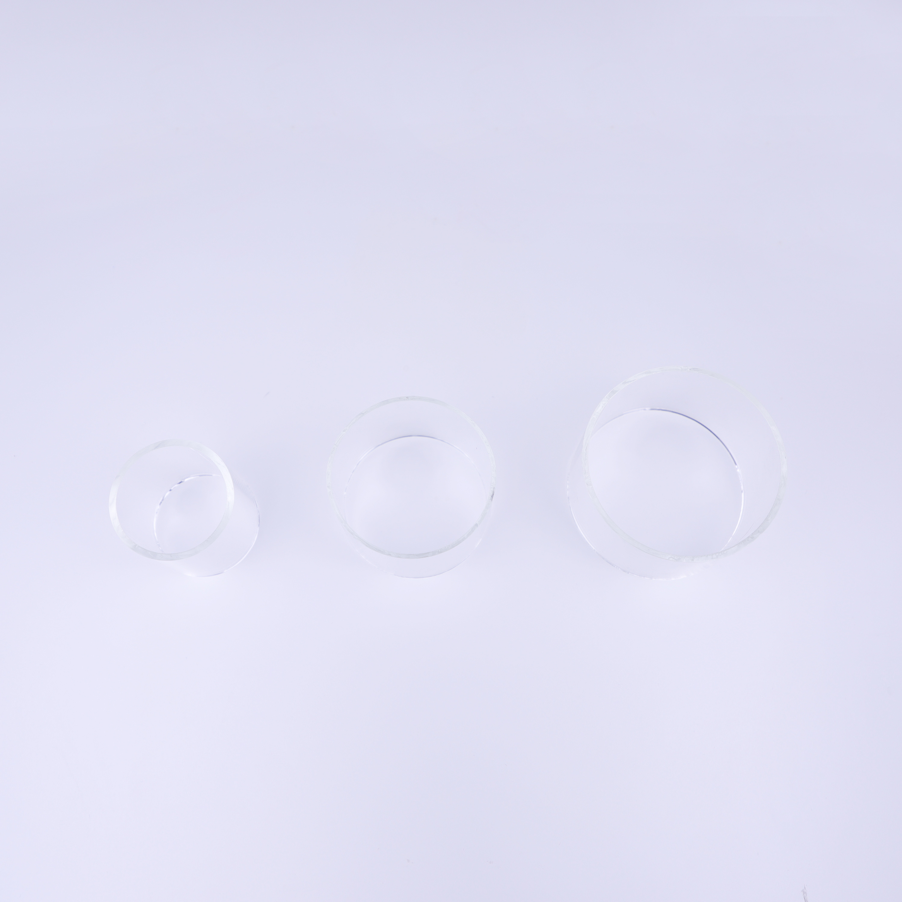 Made In China Wholesale Blowing glass tube coiled tubing Borosilicate clear glass bubble pipe