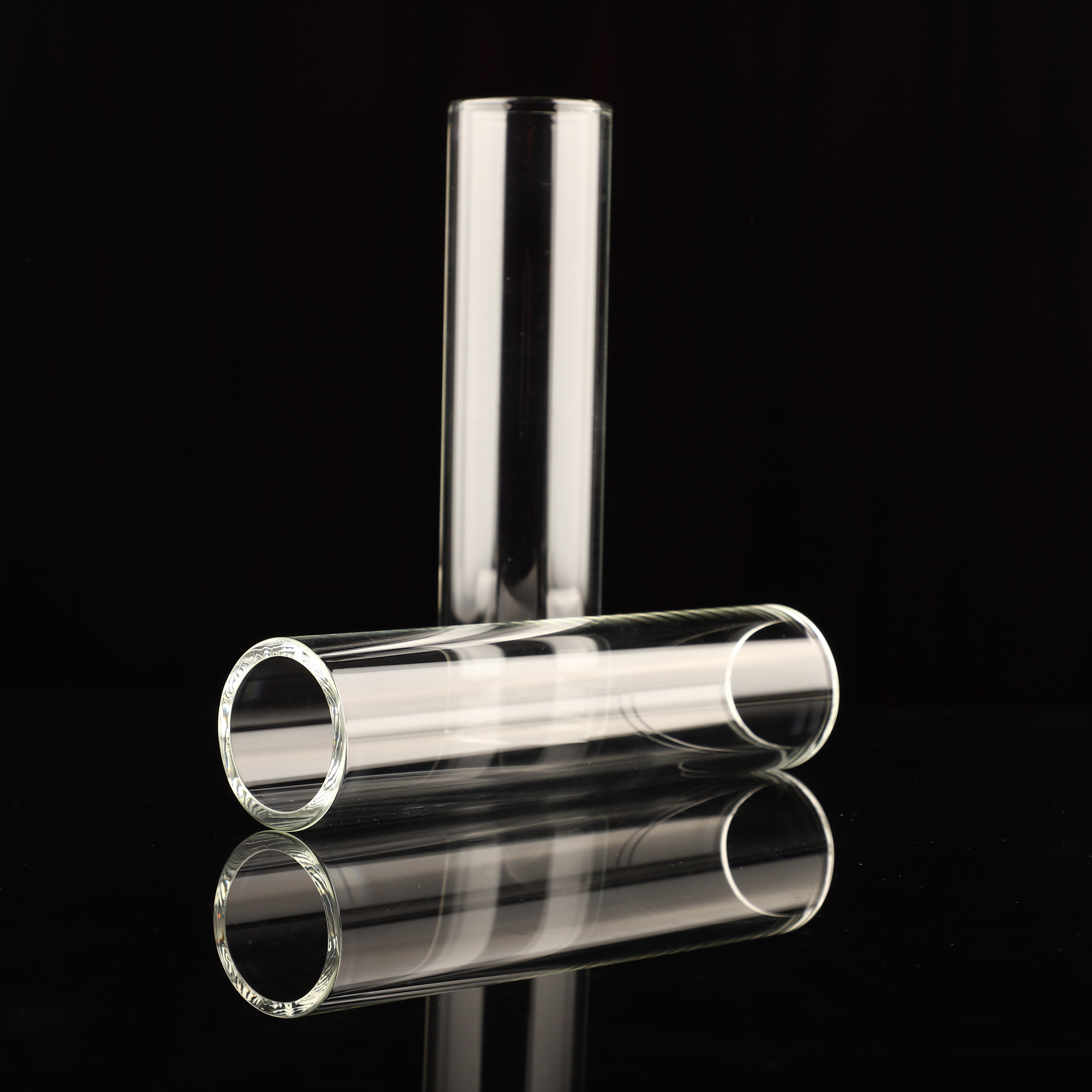 China Manufacturer Wholesale Borosilicate Glass Pipe Clear Quartz Clear Large Diameter Borosilicate Glass Tube