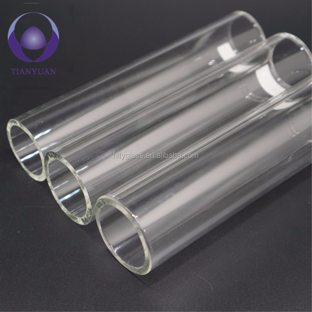 Excellent Material size can be customized heat resistant borosilicate glass tube blowing clear glass tubing