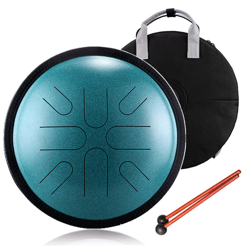 Hluru Percussion Musical Instruments Handpan Drum High Quality Steel Tongue Drum