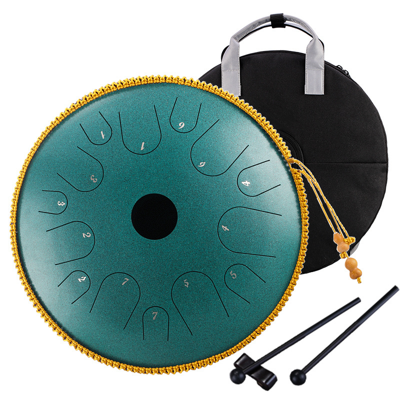 Hluru Percussion Musical Instruments Handpan Drum High Quality Steel Tongue Drum