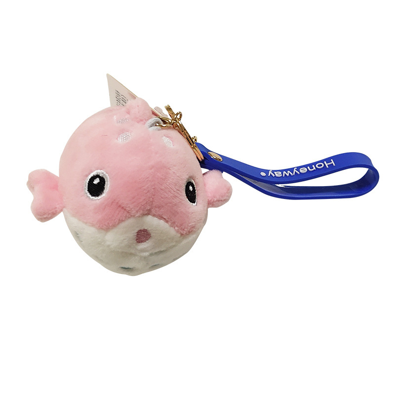 2024 New Styles Custom Cartoon Plush Keychain Toy Stuffed Animal Toy Pendant