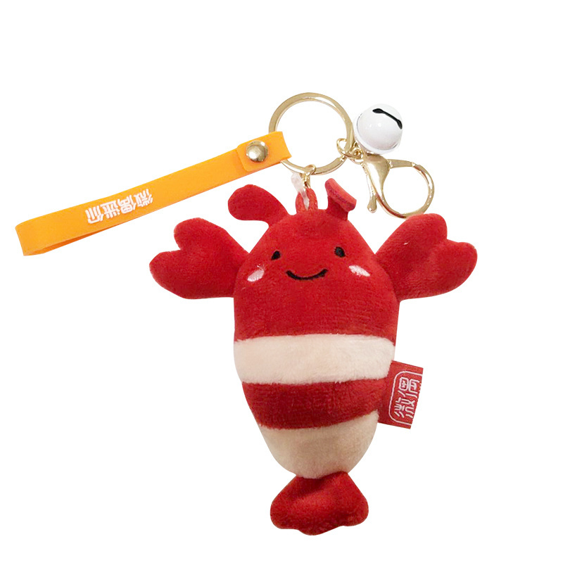 2024 New Styles Custom Cartoon Plush Keychain Toy Stuffed Animal Toy Pendant