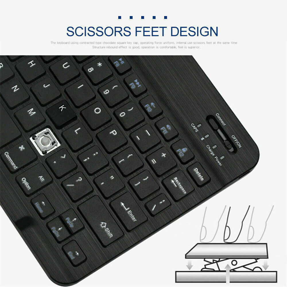 Mini Wireless Keyboard Portable For iPad Tablet Pc Laptop Mobile Phone Universal Bluetooths Keyboard With Backlight