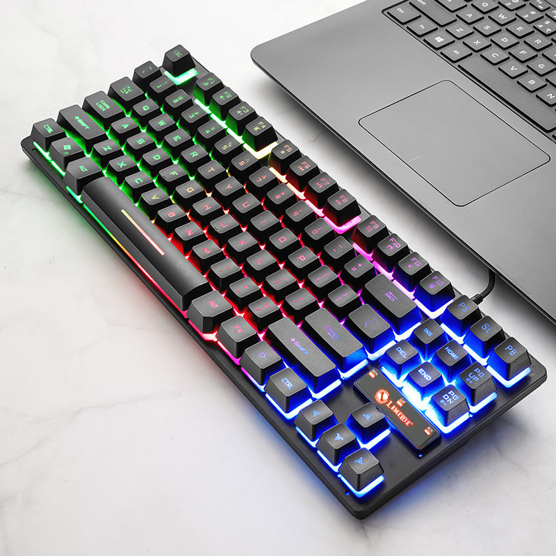 87 Keys mimic mechanical keyboards Magnetic Levitation Keyboard  Three color switch   Desktop and laptop option