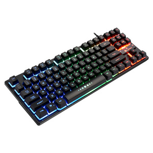 87 Keys mimic mechanical keyboards Magnetic Levitation Keyboard  Three color switch   Desktop and laptop option