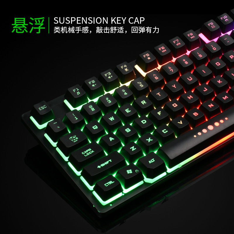 87 Keys mimic mechanical keyboards Magnetic Levitation Keyboard  Three color switch   Desktop and laptop option