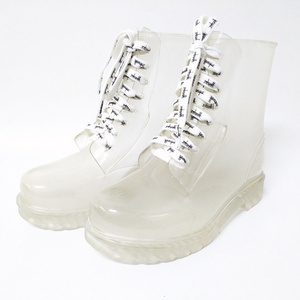 rain boot western clear plastic boots transparent pvc rain boots for women