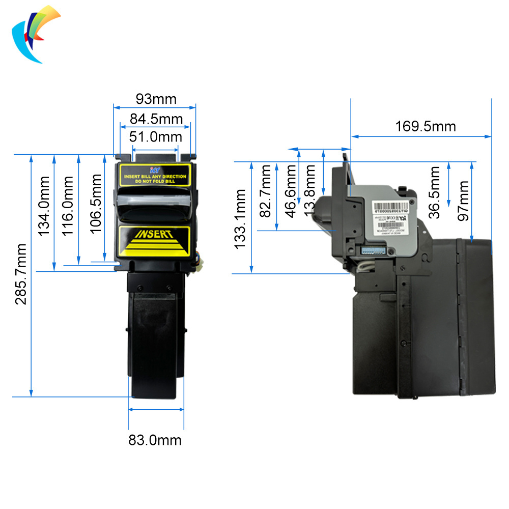 Hot Sale ICT L70P5 Bill Acceptor for Coin Exchange Machine and Game Machine Cash Acceptor