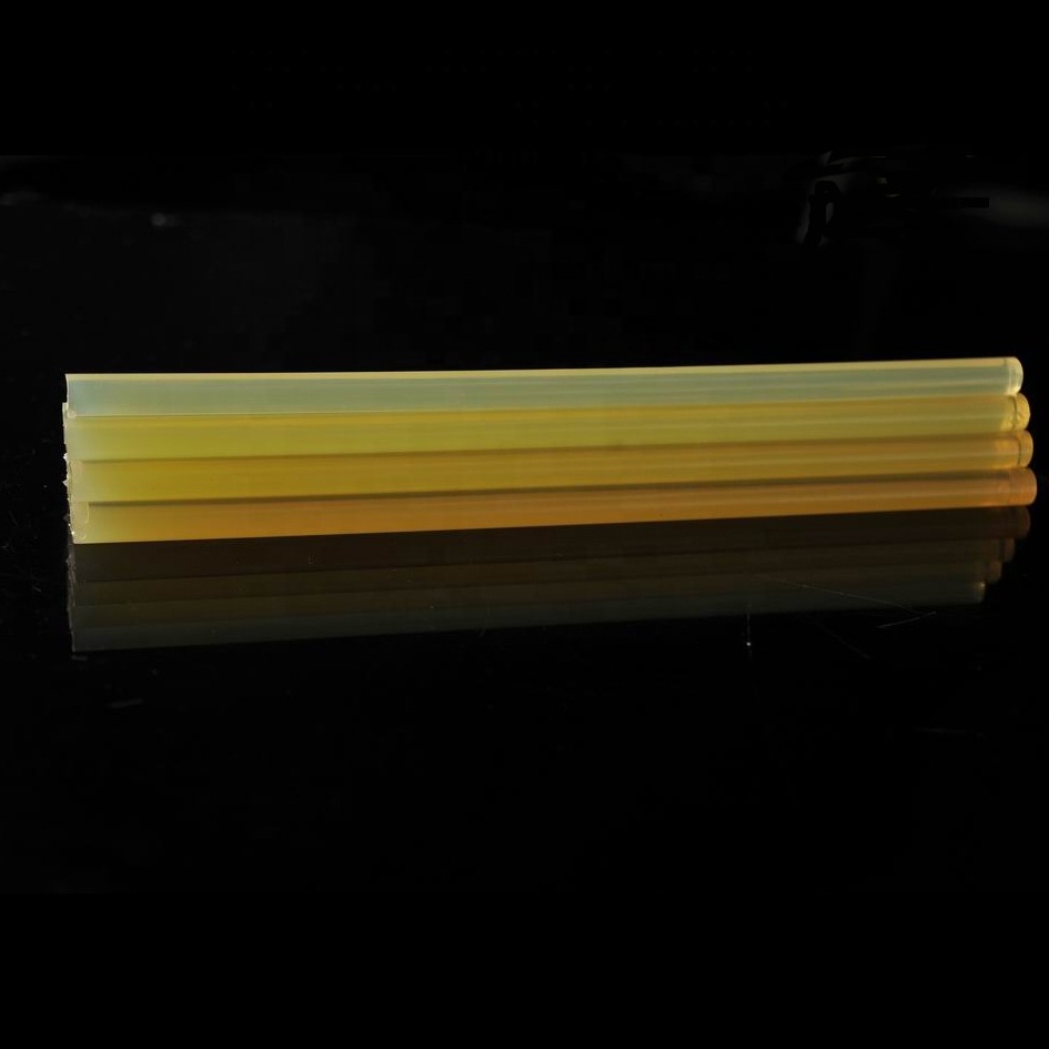 hot melt silicon 7mm and 11mm yellow glue sticks  for handicraft, toy