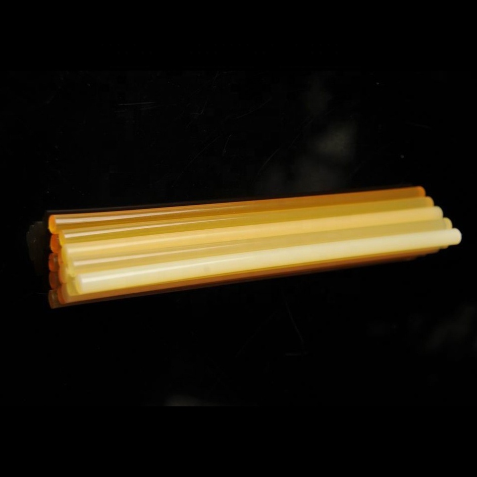 hot melt silicon 7mm and 11mm yellow glue sticks  for handicraft, toy