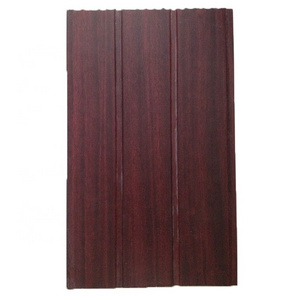 Interior waterproof decorative bathroom wall panelling low price pvc wood ceiling panel