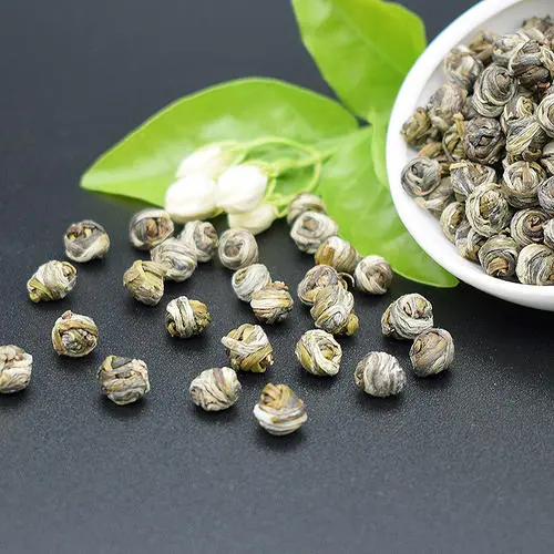 2021 New Jasmine Tea  EU Standard Jasmine Dragon Pearls Tea Flower tea  Limited Time Low Price Wholesale