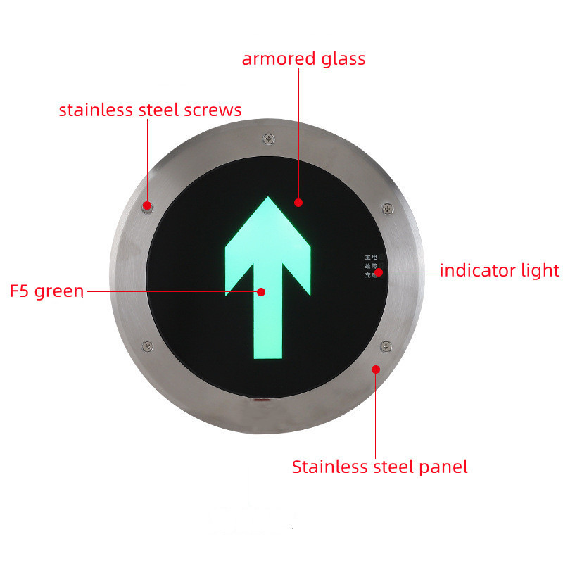 Ip65 Emergency Led Light On The Ground For Emergency Exit Sign