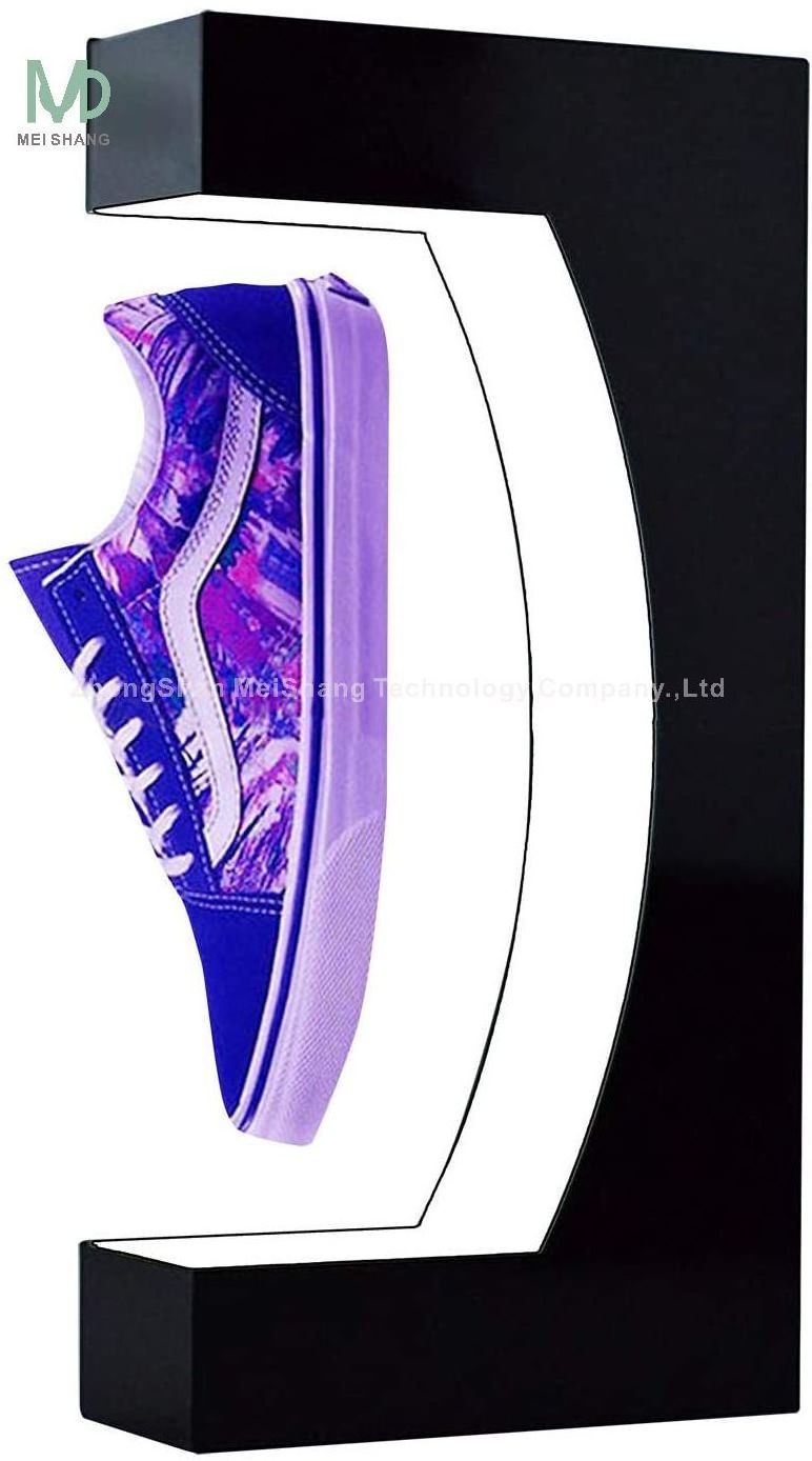 Hot Sale Acrylic Magnetic Levitation Floating Shoe Display