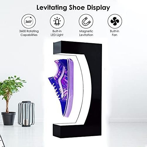 Hot Sale Acrylic Magnetic Levitation Floating Shoe Display