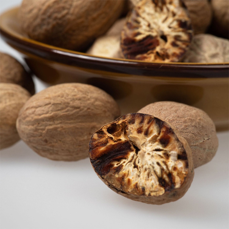 Wholesale Dried Nutmeg Pokok Pala Myristic Yukou Roukou Mace Nutmeg spice