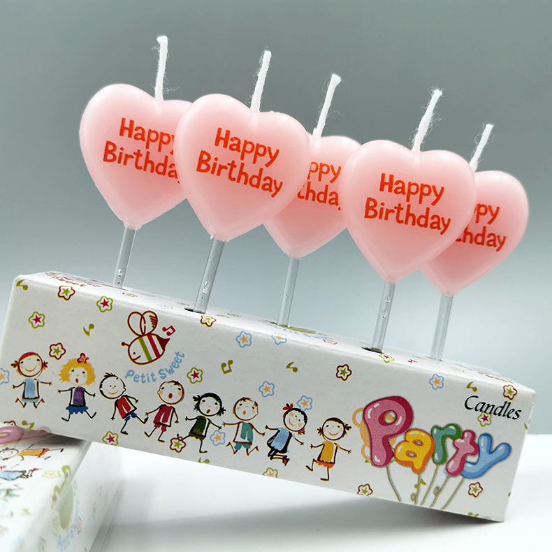 Huaming New Design Cute Shape Birthday Candles Creative Funny Art  Birthday Party Supplies Cartoon Birthday Candles