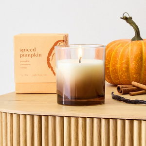 Luxury Private Label 9oz Soy Wax Room Fragrance Scented Candle Lasting Pumpkin Air Freshener and Scented Candles for Halloween