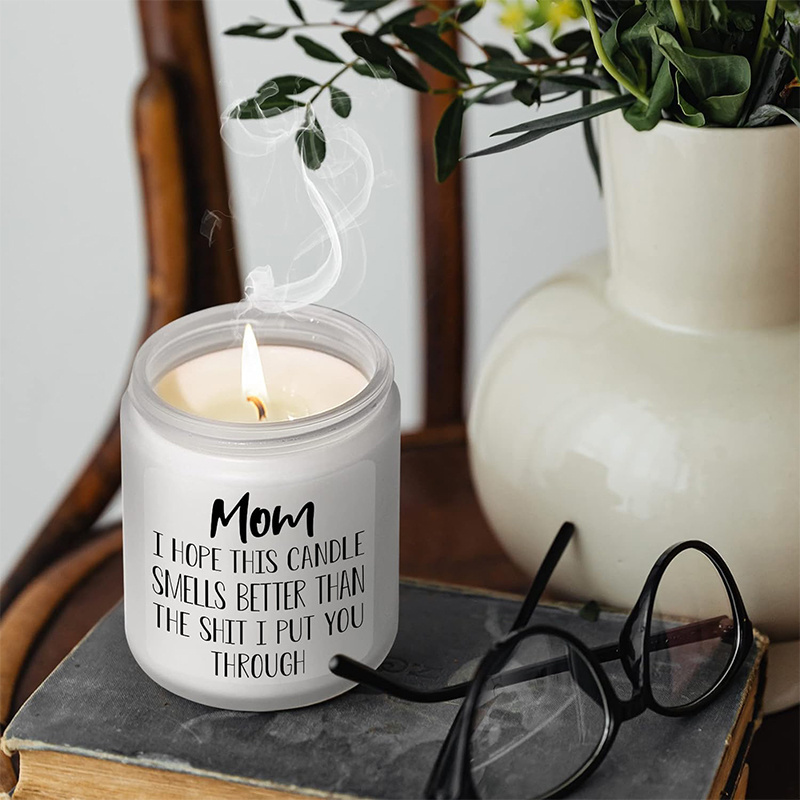 Wholesale Custom Logo Women's Day gift Scented candle Mother's Day gift Luxury aroma Candle For Gift