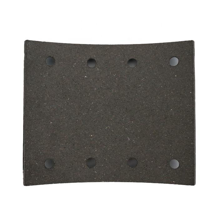 New Product Dump Truck Parts Brakes Pads Friction Material Rear Trailer Truck Brake Lining 19245