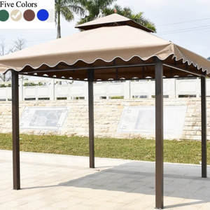 Factory Direct Supplied Garden Outdoor Gazebo Tent Pop Up Luxury Garden Gazebo With Mosquito Netting