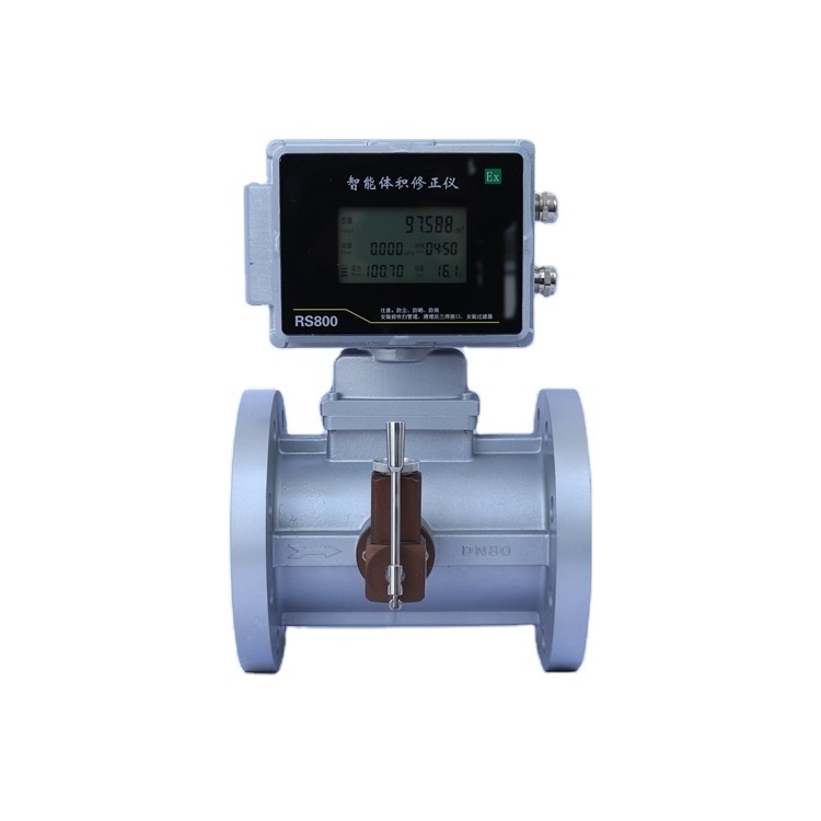 1.0 grade gas turbine flow meter for trade settlement CE approved gas turbine flow meter