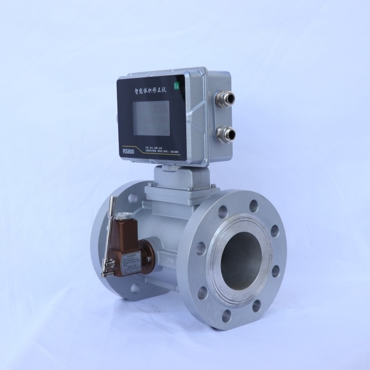 1.0 grade gas turbine flow meter for trade settlement CE approved gas turbine flow meter