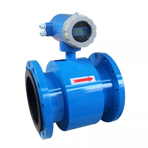 0.5% accuracy slurry magnetic flow meter sewage RS485 converter electromagnetic flow meter