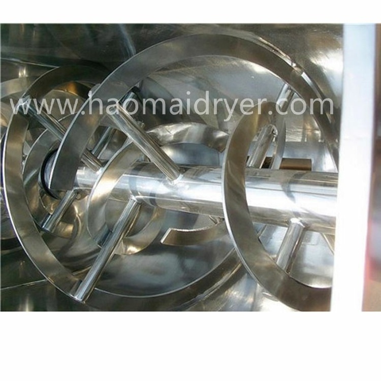 Hot sale Horizontal stainless steel dry powder spiral Ribbon Mixer