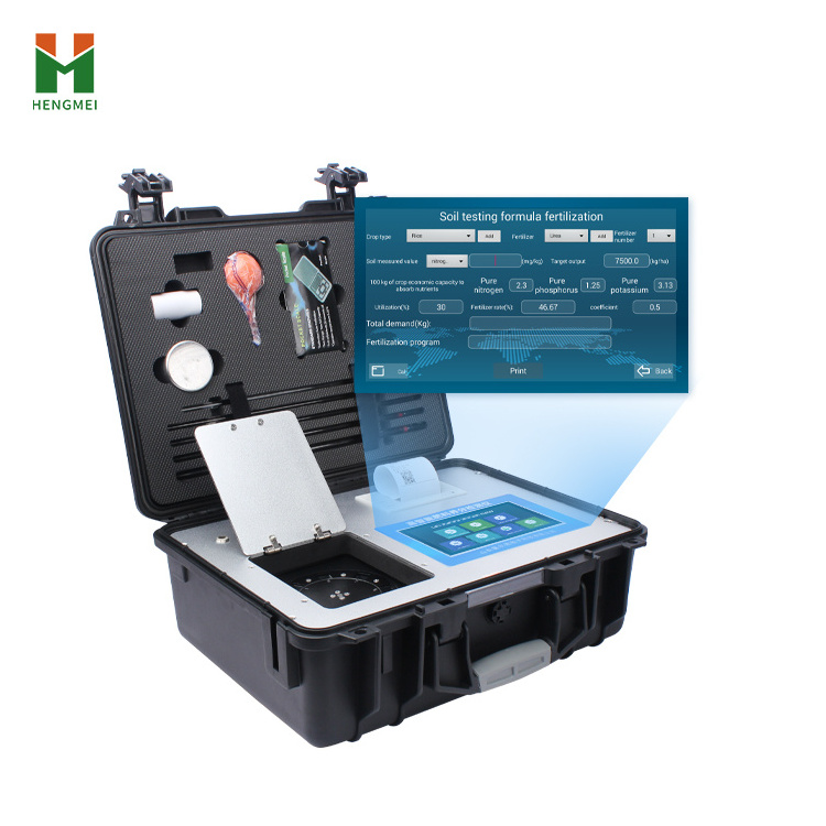 Soil testing equipment Fertilization guidance soil test kit lab soil nutrient tester