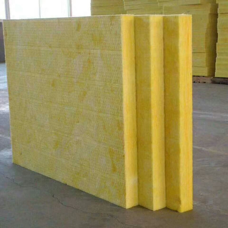 Rock Wool Heat Insulation Materials Aluminum Foil Veneer Glass Wool Blanket  Roll or Fiberglass Wool