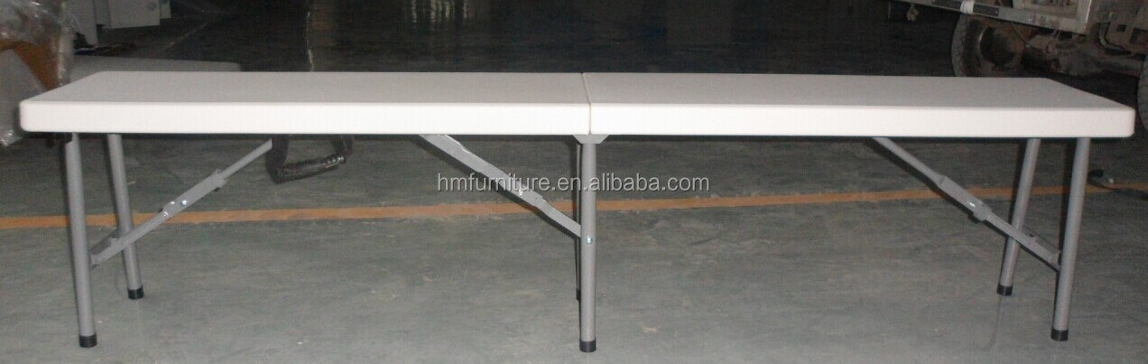 6FT Plastic Folding camping bench Outdoor used