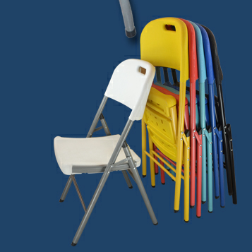 Quality Plastic Metal Folding Chair