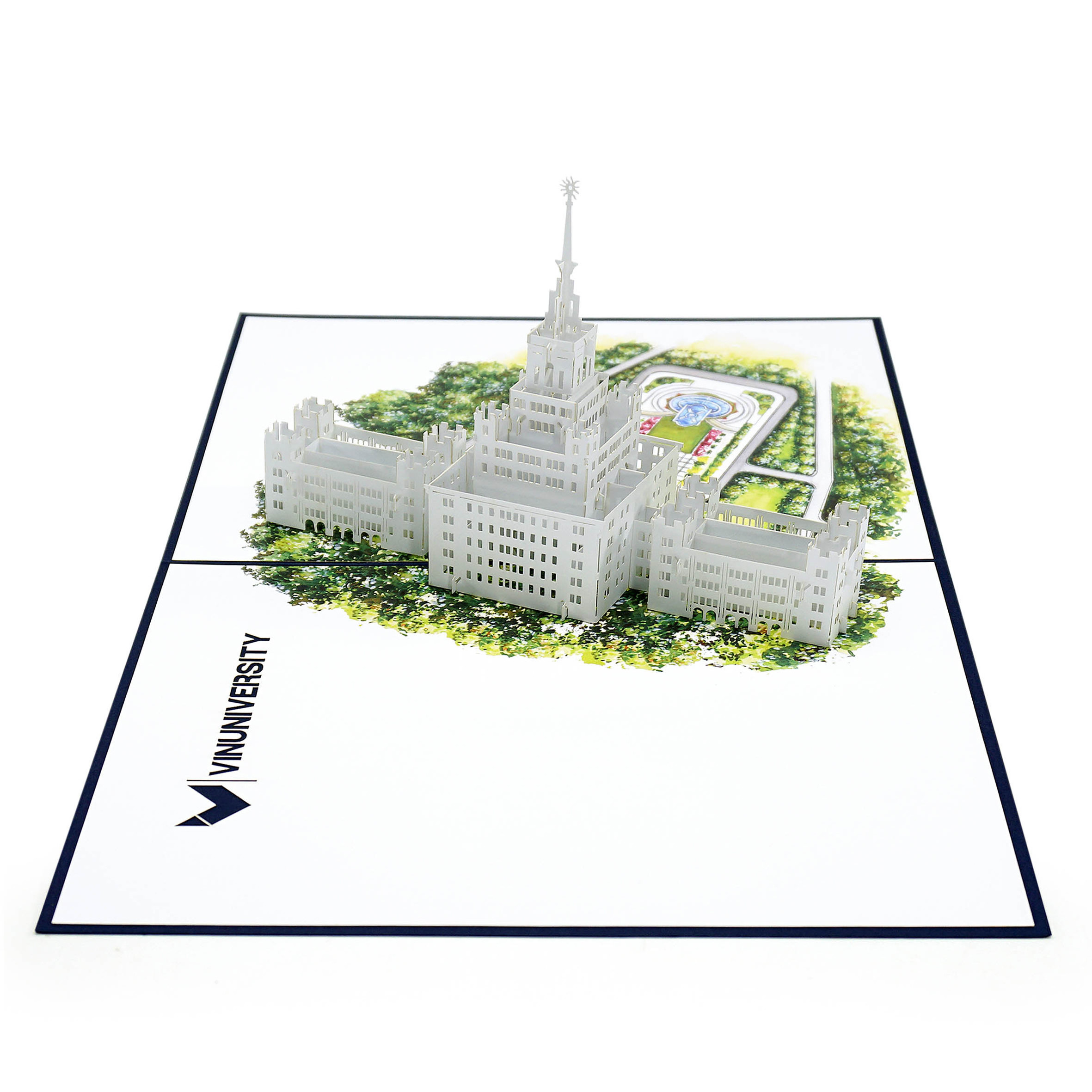 New Arrival Simulate 3D Pop-Up Model University of VIN - Custom Design Popup card for businesses as gifts or marketing