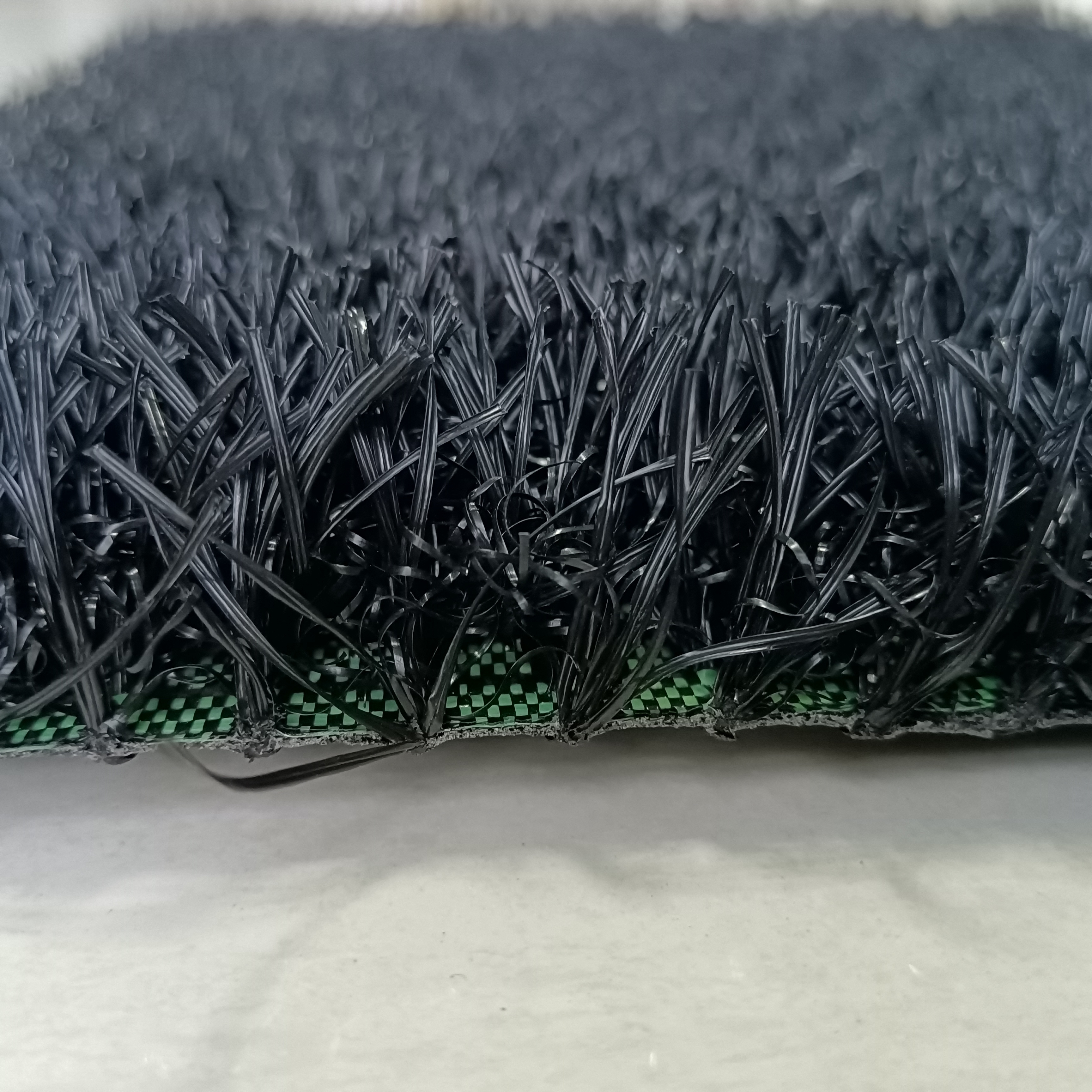 black artificial grass white synthetic grass for decoration high quality artificial turf in black/white colors