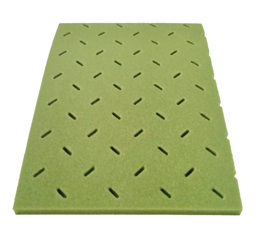 Manufacture of waterproof shock pads for football pitch artificial grass 10mm-30mm thickness foam shockpad