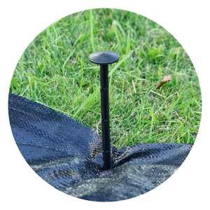 Factory High Quality Garden Plastic Peg Fixing Weeding Cloth Plastic Nails For Artificial Grass Installation