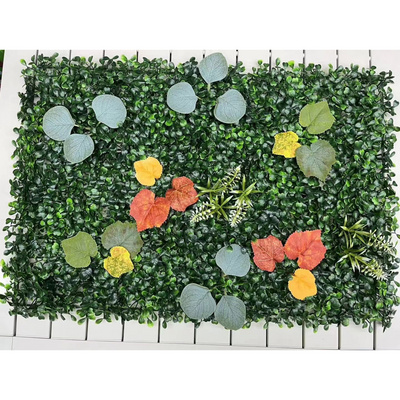 Green leaf backdrop indoor outdoor planter vertical garden Anti-UV artificial grass wall plant design decor decoration