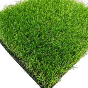 China best selling 30 mm  natural long landscape artificial  grass lawn carpet roll in DUBAI