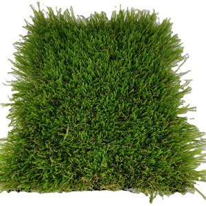 Natural green color 25mm height Landscaping Artificial Grass for Garden