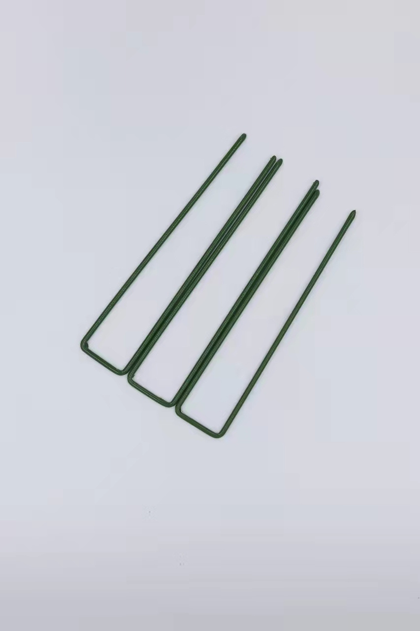 Pop sale Professional U pins nail Landscaping Staples for Artificial Grass installing